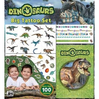 Veľký set s tetovaním Dinosaury