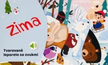 Zima - Tvarované leporelo so zvukmi