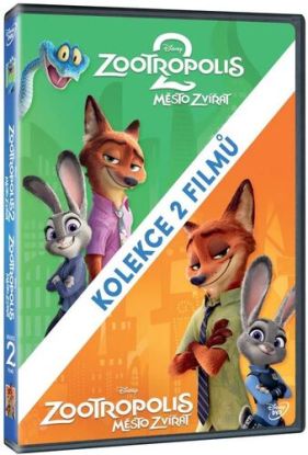 Zootropolis: Město zvířat kolekce 1.+2. kolekce 2DVD