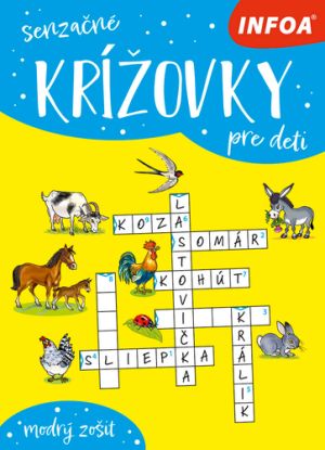 Senzačné krížovky pre deti - Modrý zošit