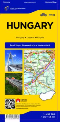 Magyarország Extra (keményborítós) autótérkép 1:450 000