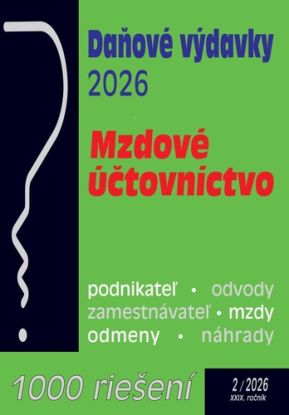 Daňové výdavky - 1000 riešení 2/2026