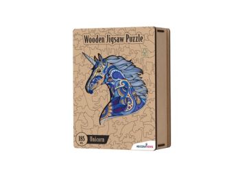 RECENTTOYS Drevené puzzle - Jednorožec