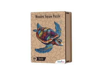RECENTTOYS Drevené puzzle - Korytnačka