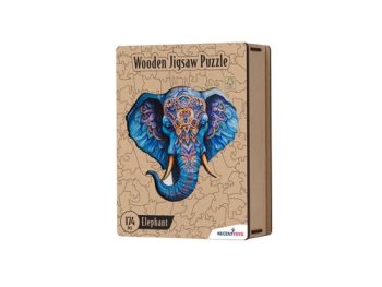 RECENTTOYS Drevené puzzle - Slon
