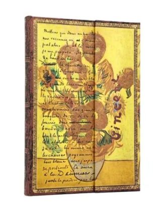 Paperblanks Sunflowers Midi Lined zápisník