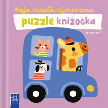 Moja veselá rýmovaná puzzle knížočka - Brrrm!