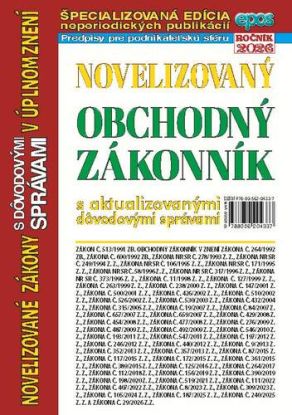 Novelizovaný Obchodný zákonník 8/2026