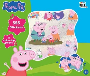 555 samolepiek Prasiatko Peppa