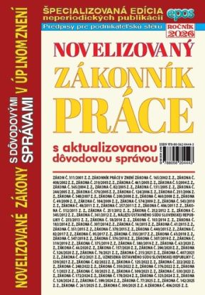 Novelizovaný Zákonník práce 9/2026
