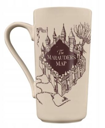 Hrnček keramický Grande - Harry Potter - Záškodnícka mapa, 470 ml