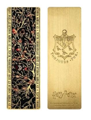 Záložka Harry Potter - Moriarty Art Project ™ - Rodokmeň