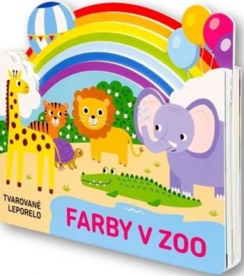 Farby v zoo - Tvarované leporelo