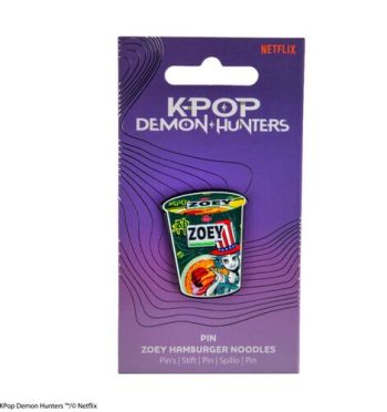 K-POP - Demon Hunters - Odznak Zoey Hamburger Noodles