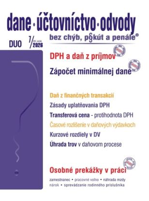 Dane účtovníctvo odvody 7 2026 - DPH v zákone o dani z príjmov, Spôsob zápočtu minimálnej dane