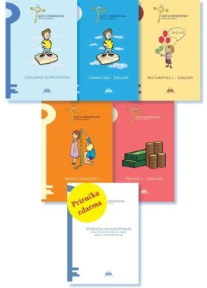 Úplná sada Základy + Peniaze – sada 6-ich základných pracovných zošitov Kľúč k vedomostiam