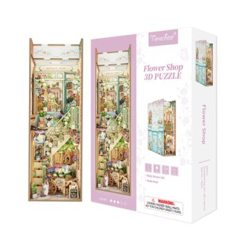 Book Nook - 3D Puzzle - Kvetinárstvo