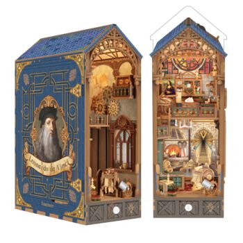 Book Nook - 3D Puzzle - Leonardo Da Vinci