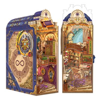 Book Nook - 3D Puzzle - Magická knižnica