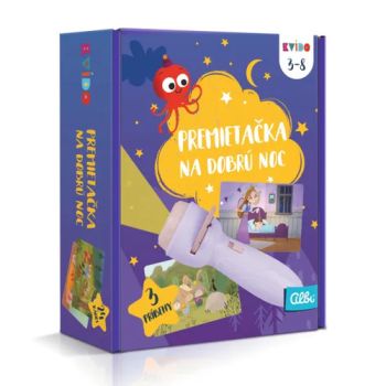 Kvído - Promítačka na dobrú noc SK - fialová