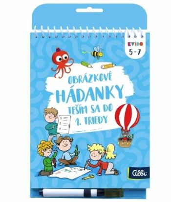 Kvído - Obrázkové hádanky 2 - Těším se do 1. třídy SK