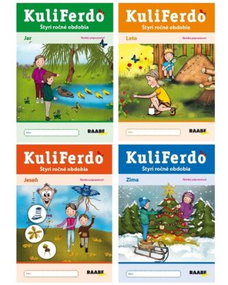 Kuliferdo Štyri ročné obdobia - Školská pripravenosť PZ (4ks)