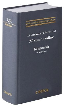 Zákon o rodine. Komentár, 4. vydanie