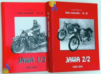 Naše motocykly – VI. díl JAWA 1/2 a 2/2 (1929 – 1954) Komplet