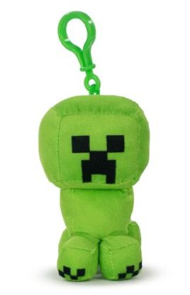 MINECRAFT plyšová kľúčenka - Creeper 12CM