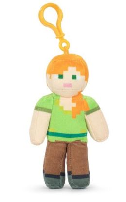 MINECRAFT plyšová kľúčenka - ALex 12CM