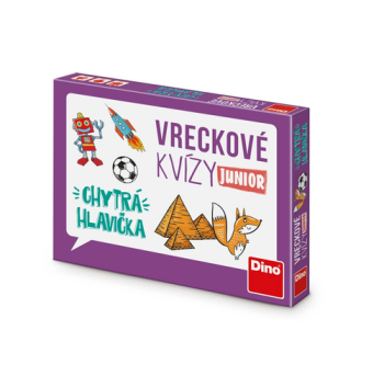 Cestovná hra: vreckové kvízy Junior – chytrá hlavička