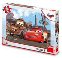 Puzzle CARS v meste 24 Dino