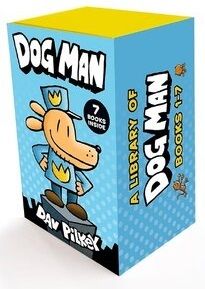A Library of Dog Man (books 1-7)