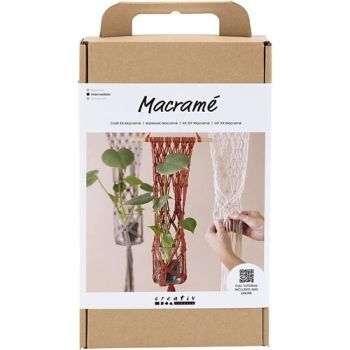 Sada na makramé - závesný držiak na kvetináč