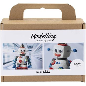 Mini sada na modelovanie pre deti - robot