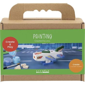 Mini sada na maľovanie pre deti - lietadlo