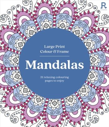 Large Print Colour & Frame - Mandalas