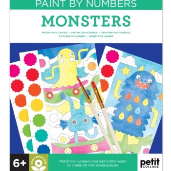 Paint by Numbers: Monsters