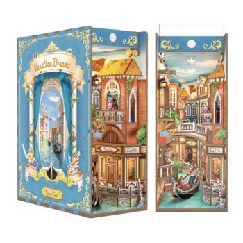 Book Nook - 3D Puzzle - Benátske Sny