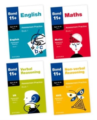 Bond 11+ Assessment Practice Papers Bundle for Age 9-10: English, Maths, Non-verbal Reasoning, Verbal Reasoning: Ready for the 2026 exam for GL Assessment & other 11 plus exams