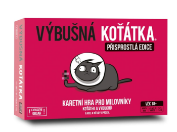 Hra výbušný koťátka: Přisprostlá edica- nová verzia (hra v češtine)
