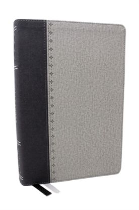 Alexander Maclaren Study Bible: Encouragement and Insights for a Christ-Centered Life (NKJV, Black/Gray Leathersoft, Comfort Print, Thumb Indexed)
