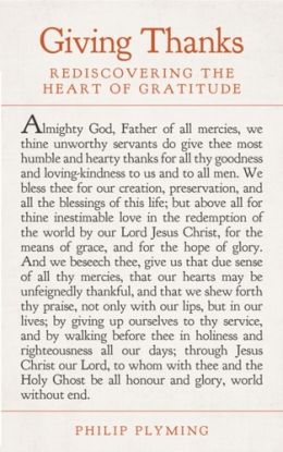 Giving Thanks