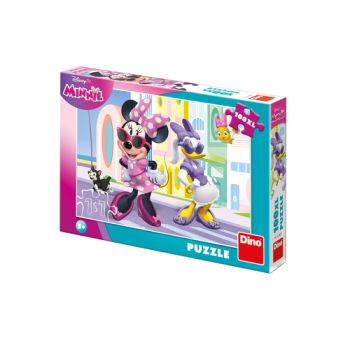 Puzzle Minnie a Daisy ve městě 100 XL Dino