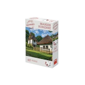 Puzzle edícia Travel – Skanzen Humenné 60 Dino