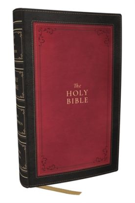 1611 KJV with Apocrypha, Black Leathersoft