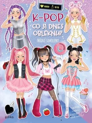 Co si dnes obléknu? K-pop - Módní samolepky