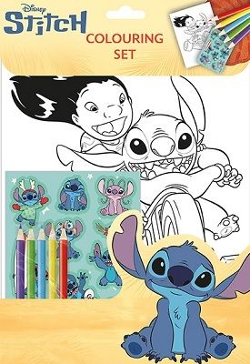 Maľovankový set - Lilo & Stitch