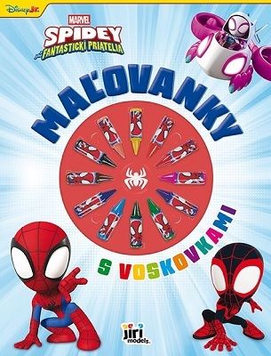 Maľovanky s voskovkami - Spidey