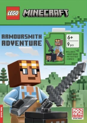 LEGO® Minecraft™: Armoursmith Adventure Activity Box (with Armoursmith minifigure and accessories)